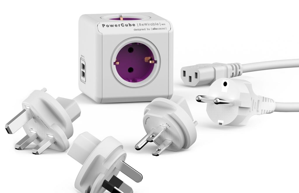 Allocacoc PowerCube ReWirable hálózati elosztó USB + 3x plug + IEC EU (1811/DERU3P) Allocacoc PowerCube ReWirable hálózati elosztó USB + 3x plug + IEC EU (1811/DERU3P)