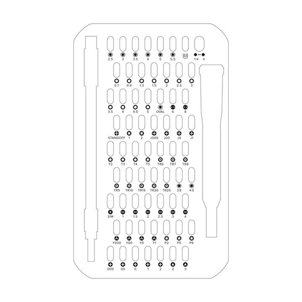 iFixit Mako Precision 64 bitfejes csavarhúzó szett (IF145-299-4) iFixit Mako Precision 64 bitfejes csavarhúzó szett (IF145-299-4)