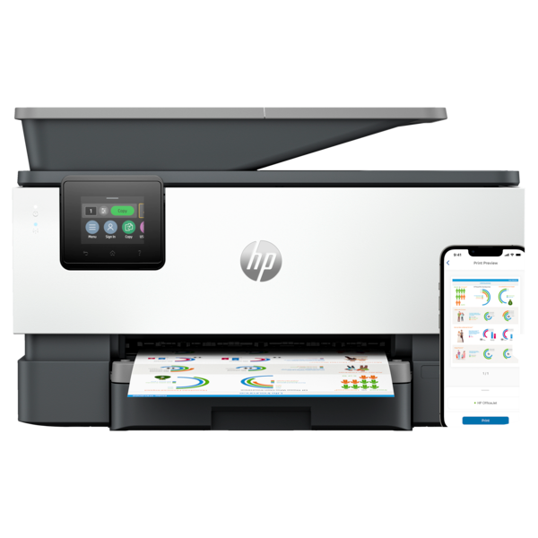 HP Officejet Pro 9125e USB/Háló/WLAN A4 Tintasugaras MFP NY/M/S/F HP Officejet Pro 9125e USB/Háló/WLAN A4 Tintasugaras MFP NY/M/S/F