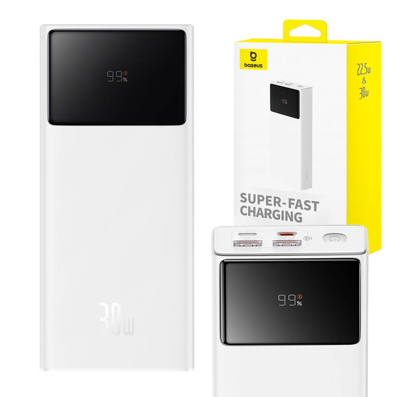 Powerbank Baseus OS Star-Lord 20000mAh, 30W (white)