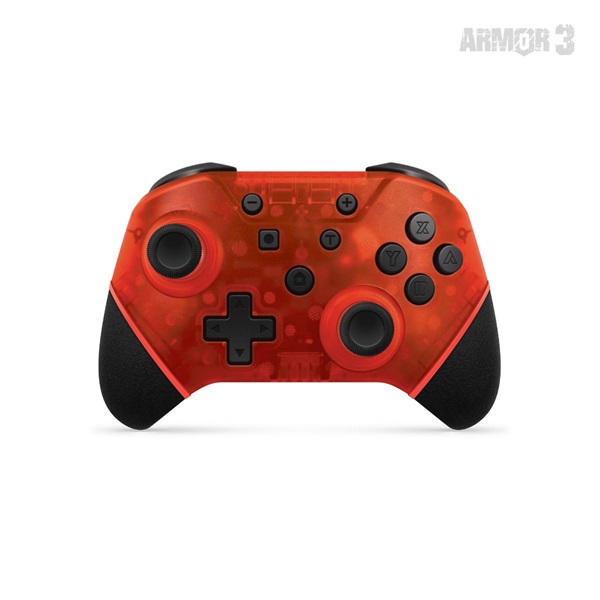 ARMOR3 NUCHAMP Nintendo Switch Kiegészítő Vezeték nélküli kontroller Piros ARMOR3 NUCHAMP Nintendo Switch Kiegészítő Vezeték nélküli kontroller Piros