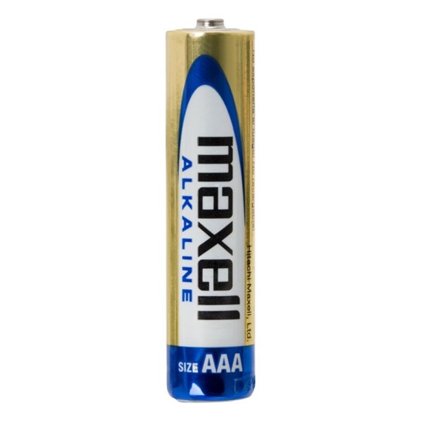 Maxell Elem 4db AAA (LR03) 1,5V Alkáli elem Maxell Elem 4db AAA (LR03) 1,5V Alkáli elem
