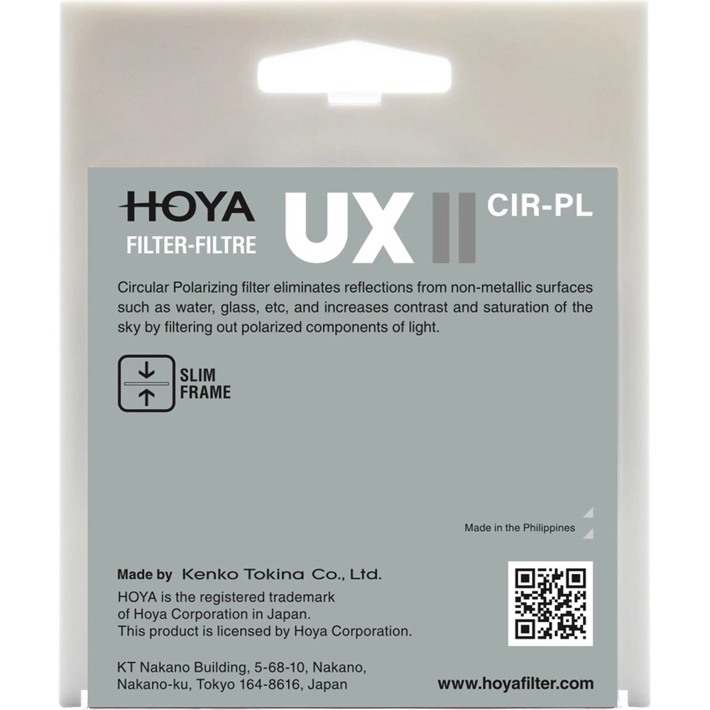 HOYA UX II CIR-PL 52mm HOYA UX II CIR-PL 52mm