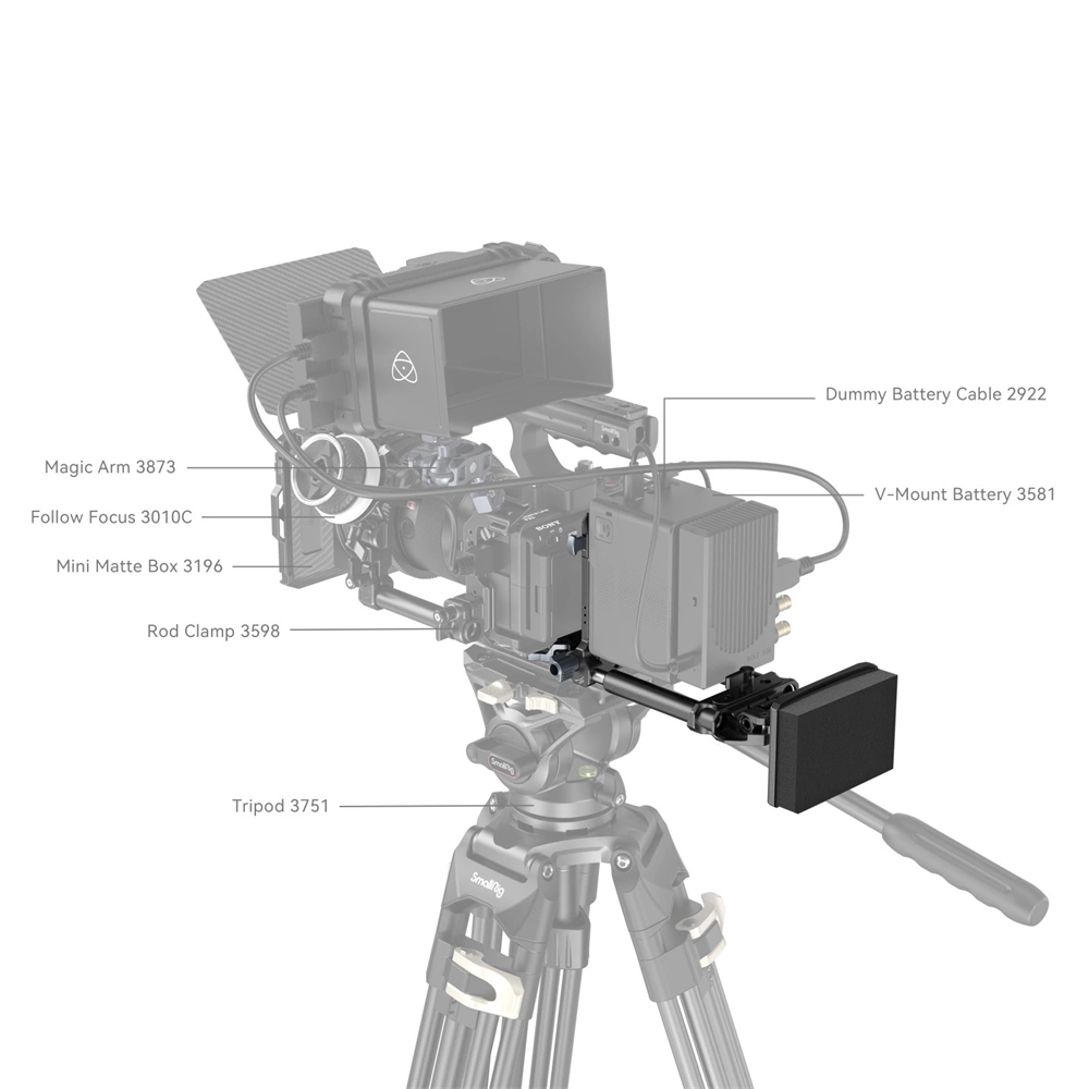SmallRig V-Mount Battery Mount Plate Kit Advanced 4063B