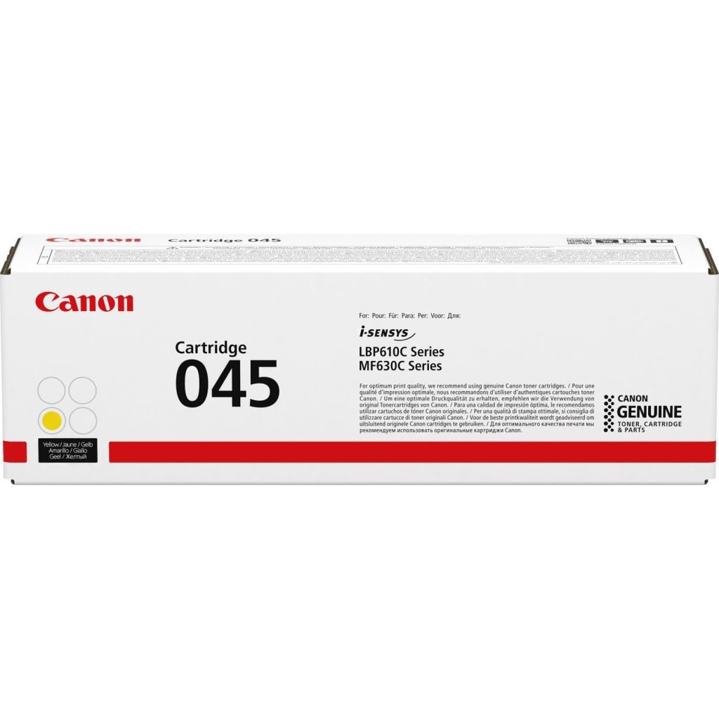 Canon 045Y toner sárga (1239C002) Canon 045Y toner sárga (1239C002)