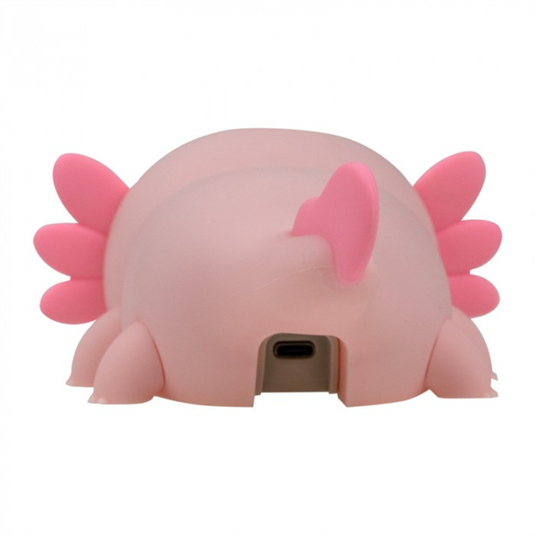 MARYS MW61489 Éjszakai LED lámpa, Axolotl, akkumulátoros, USB kábellel , 2,5W, 4000K, Rózsaszín