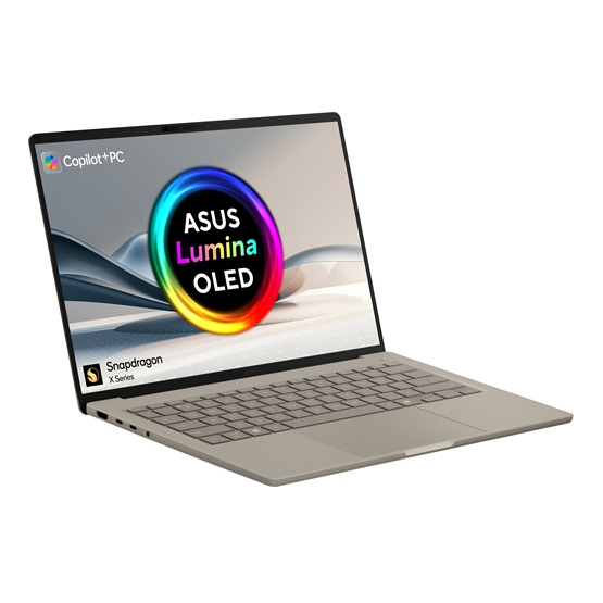 Asus ZenBook UX3407QA-QD244W 14" WUXGA OLED Snapdragon X1 26 100 16GB 1TB SSD Win11 OLED Notebook Bézs