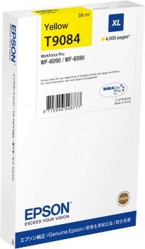 Epson T9084 tintapatron sárga XL (C13T908440) Epson T9084 tintapatron sárga XL (C13T908440)