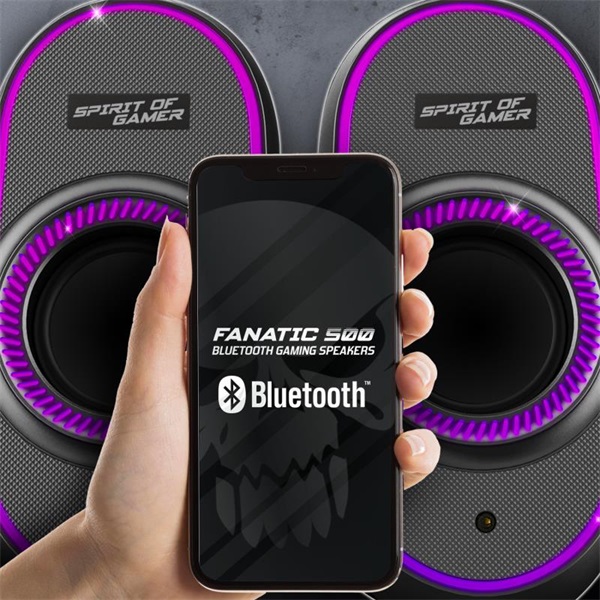 Spirit of Gamer  Fanatic 500  Hangszóró 2.0 Fekete Spirit of Gamer  Fanatic 500  Hangszóró 2.0 Fekete