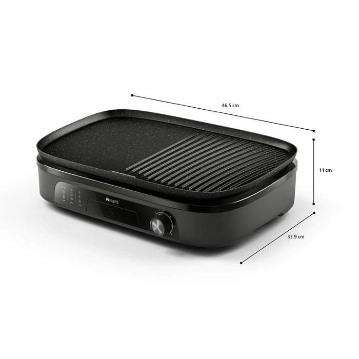 Series 3000 HD6210/90 Asztali grill