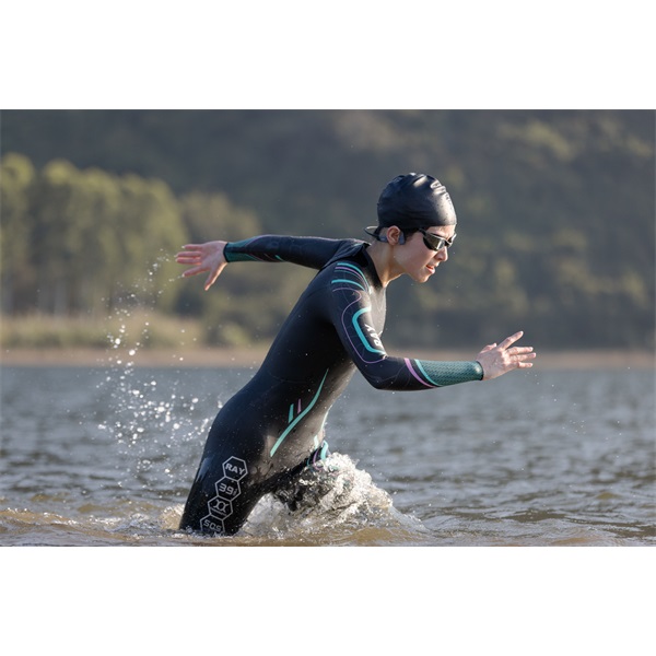 Shokz OpenSwim Pro USB-C csontvezetéses Bluetooth Open-Ear sport fejhallgató Szürke