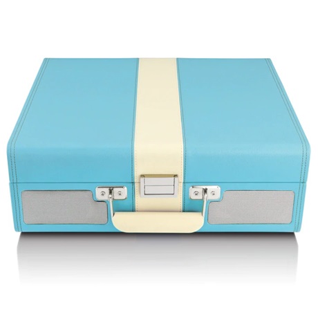Lenco TT-33 BLUE RETRO LEMEZJÁTSZÓ BEÉPÍTETT HANGSZÓRÓKKAL