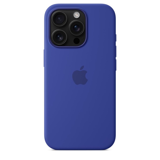 Apple iPhone 16 Pro Silicone Case with MagSafe  Ultramarine (Seasonal)