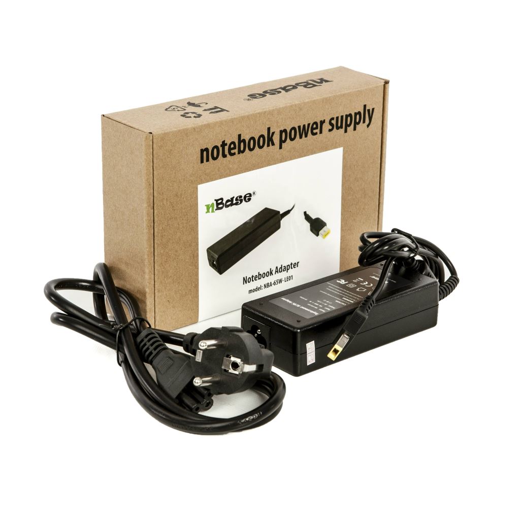 nBase Lenovo Laptop töltő+kábel 20V 3.25A 65W (NBA-65W-LE01) nBase Lenovo Laptop töltő+kábel 20V 3.25A 65W (NBA-65W-LE01)