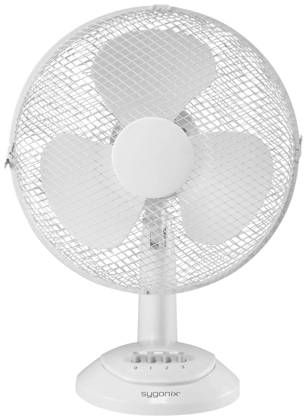 Sygonix SY-5051460 asztali ventilátor fehér  