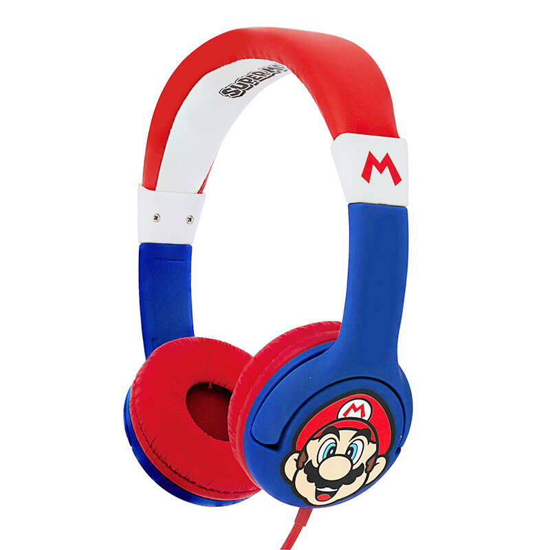 OTL SM0762 Super Mario Fejhallgató Kék-piros OTL SM0762 Super Mario Fejhallgató Kék-piros