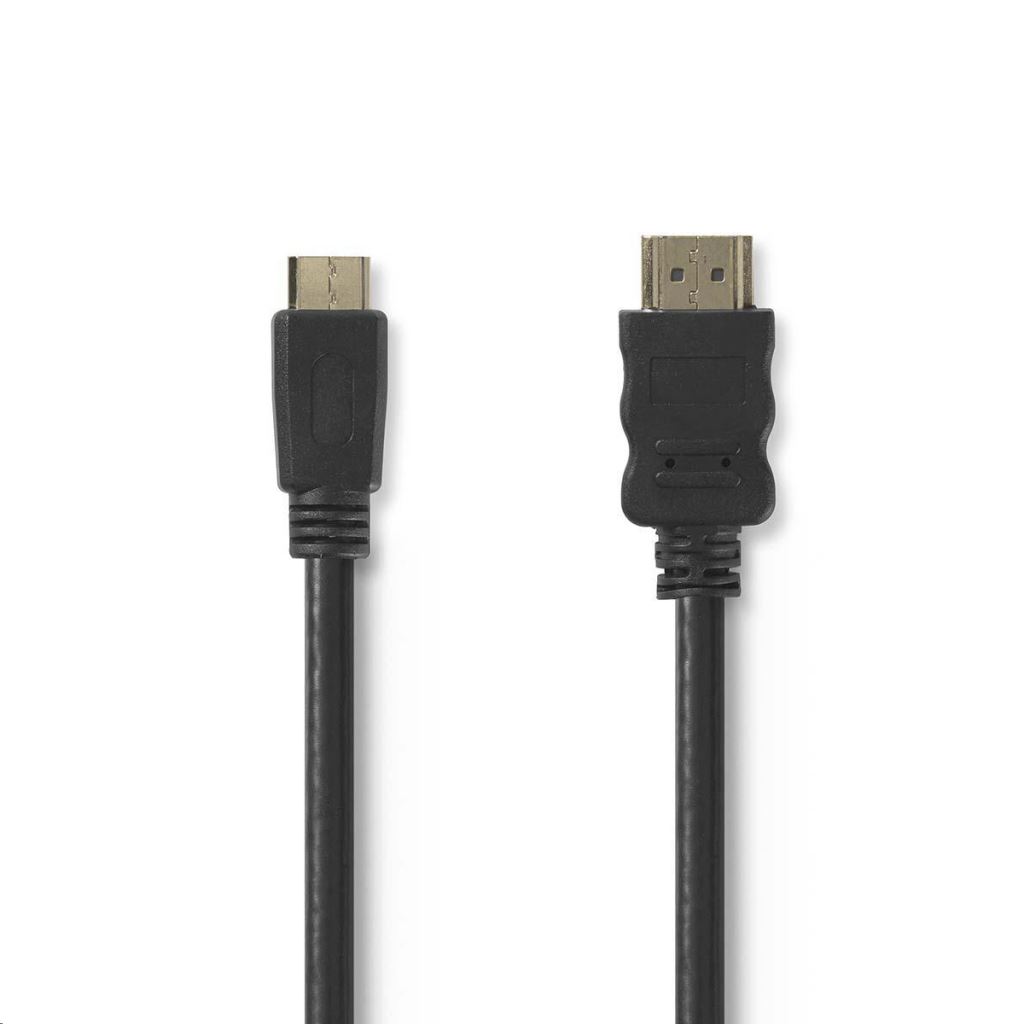 Nedis CVGP34500BK50 Nagy sebességű HDMI kábel Ethernet átvitellel 5,0 m fekete Nedis CVGP34500BK50 Nagy sebességű HDMI kábel Ethernet átvitellel 5,0 m fekete