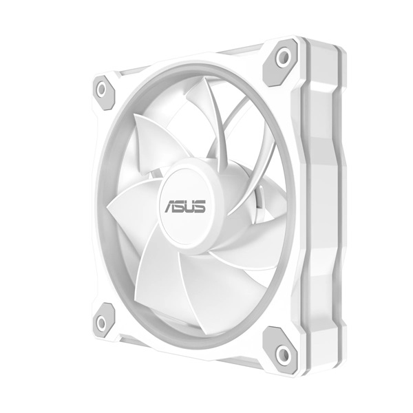 Asus Prime MR120 ARGB Reverse ház hűtő ventilátor Fehér