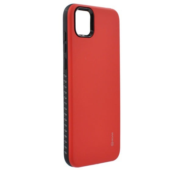 ROAR RICO ARMOR szilikon telefonvédő (közepesen ütésálló, műanyag hátlap, matt) PIROS [Honor 9S]
