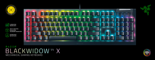 Razer BlackWidow V4 X (Yellow Switch) US Layout Razer BlackWidow V4 X (Yellow Switch) US Layout