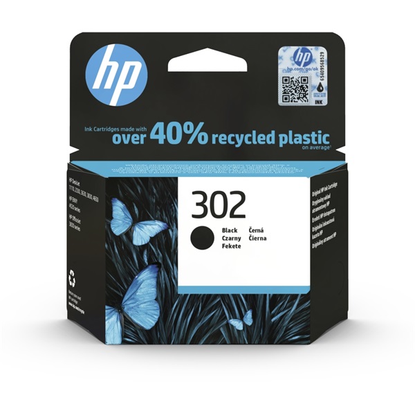 HP 302 fekete tintapatron (F6U66AE) HP 302 fekete tintapatron (F6U66AE)