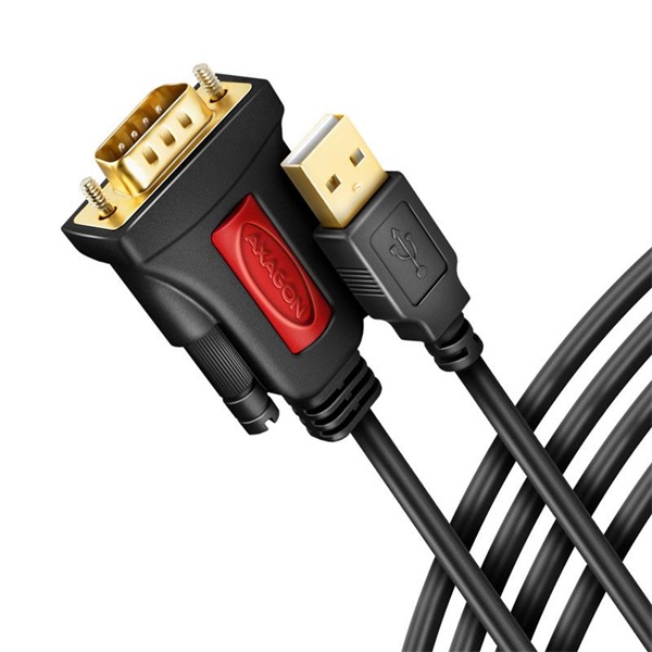 Axagon ADS-1PSN USB - soros aktív adapter kábel Axagon ADS-1PSN USB - soros aktív adapter kábel
