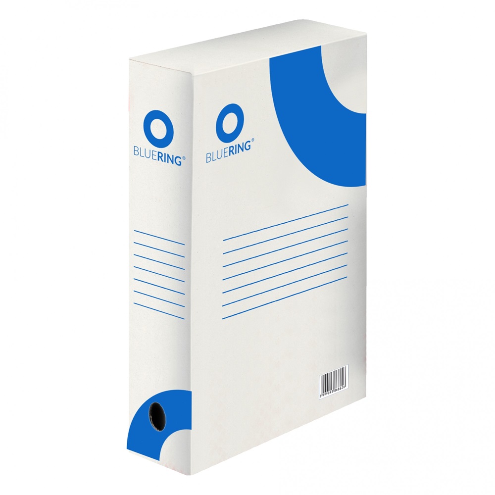Bluering Archiváló doboz boxy A4, 100mm gerinccel karton