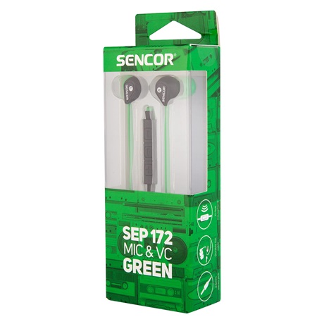 Sencor SEP172 GN FÜLHALLGATÓ Sencor SEP172 GN FÜLHALLGATÓ