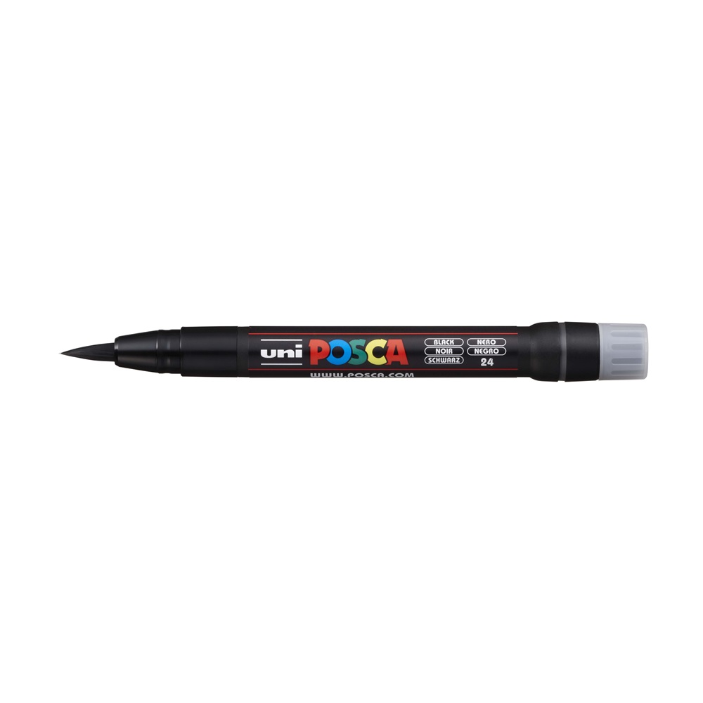 Uni Ecsettoll PCF-350  Posca fekete (2UPCF350F)