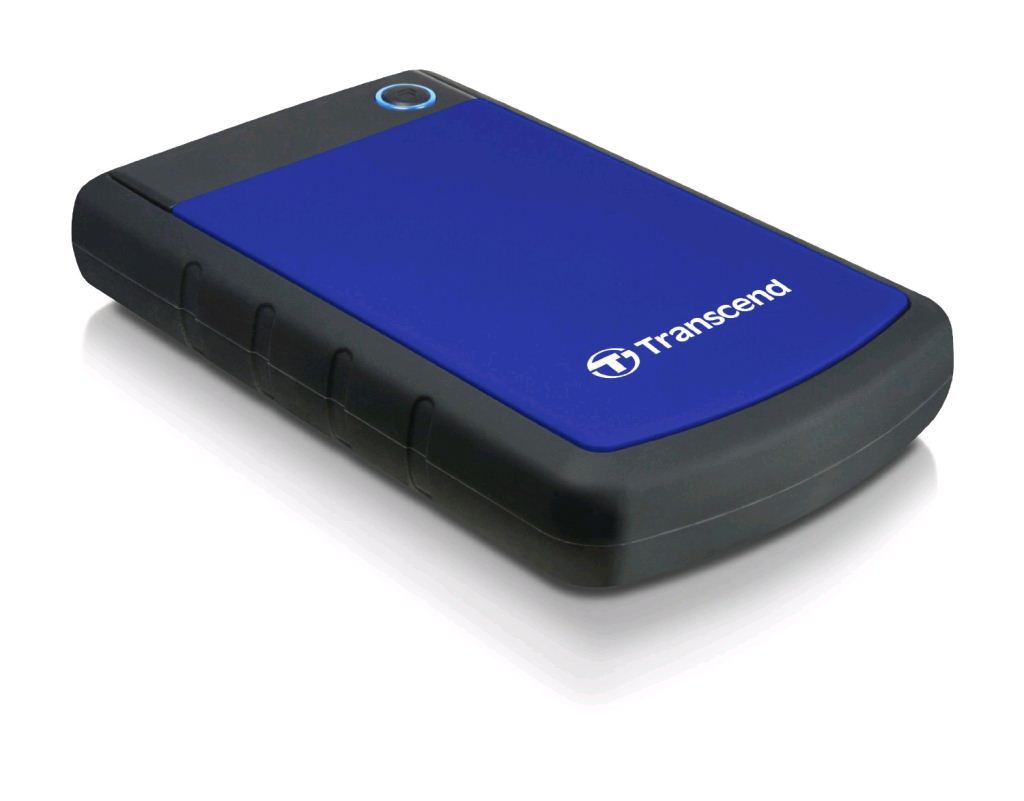 1TB 2.5" Transcend Triple Shock külső winchester USB 3.0 (TS1TSJ25H3B) ütésálló fekete-kék 1TB 2.5" Transcend Triple Shock külső winchester USB 3.0 (TS1TSJ25H3B) ütésálló fekete-kék