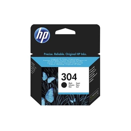 HP 304 BLACK N9K06AE Tintapatron