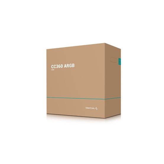  DeepCool CC360 ARGB  R-CC360-BKAPM3-G-1 Számítógépház