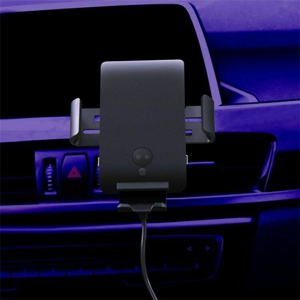 Cellect vezeték nélküli autós töltő és tartó fekete (CAR-HOLDER-WLESS-C13)