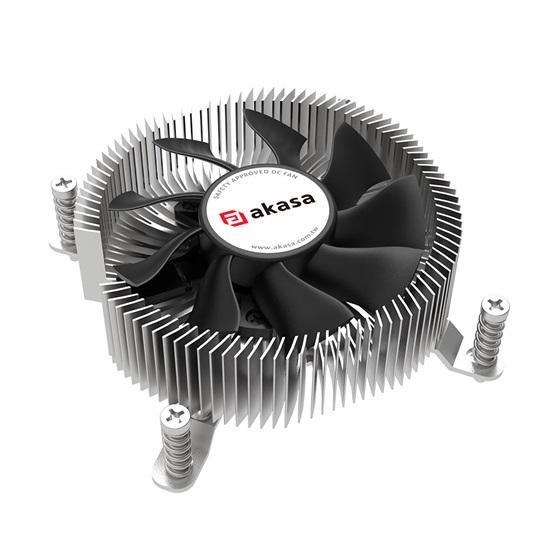  Akasa AK-CC6616HP01 Intel LGA1700 alacsony profilú CPU-hűtő 