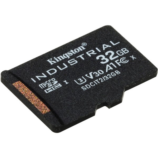 32GB microSDHC Kingston Industrial Temperature U3 V30 A1 + adapter (SDCIT2/32GB)