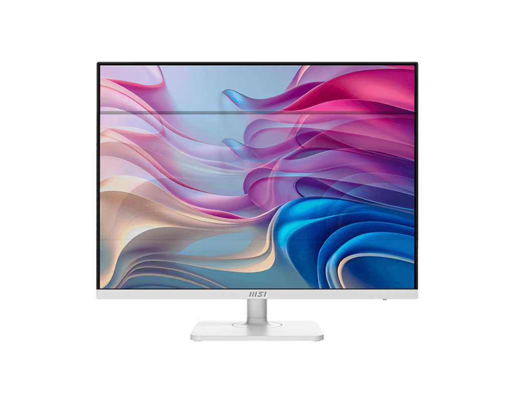 MSI 27" Business Modern MD272UPHW Monitor - 3840x2160, 4K, LED, IPS, 60Hz, 4ms,  Hangszóró, FreeSync, Pivot, Fehér