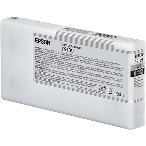 Epson T9139 tintapatron 200ml Light Light Black (C13T913900) Epson T9139 tintapatron 200ml Light Light Black (C13T913900)