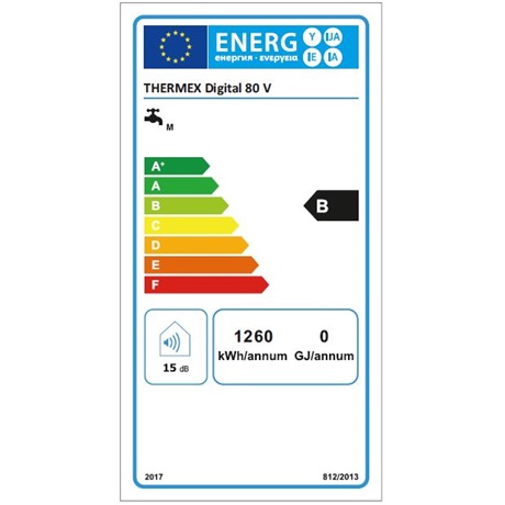 Thermex DIGITAL WI-FI 80 V  Vízmelegítő 