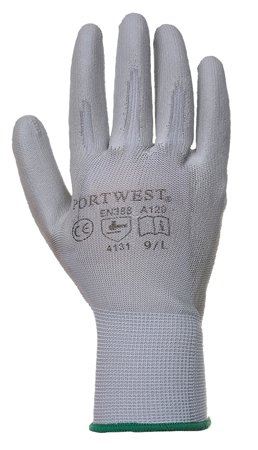 PORTWEST szerelőkesztyű 8-as méret szürke (A120GRRM)