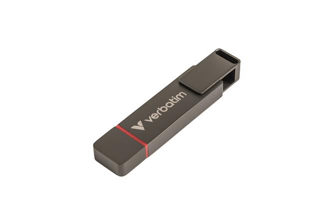 VERBATIM Dual QuickStick 512GB USB-A/C 3.2 Gen1 Pendrive Fekete