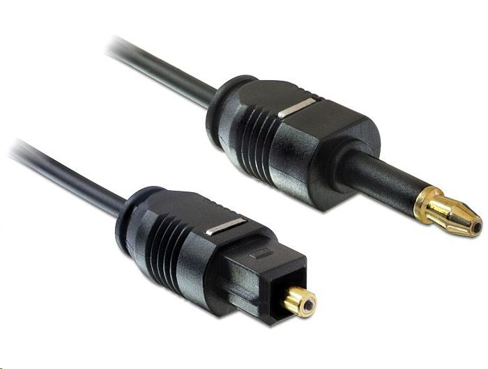 Delock 82875 Toslink -> Toslink mini kábel 1m Delock 82875 Toslink -> Toslink mini kábel 1m