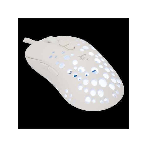 WHITE SHARK TRISTAN-W WS GM-9004W  7D / 12000 dpi RGB gamer egér Fehér 