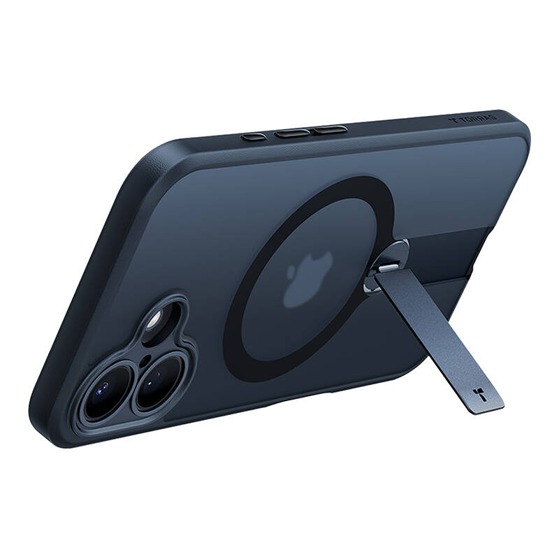 Torras Pstand Spin tok iPhone 16-hoz (fekete) Torras Pstand Spin tok iPhone 16-hoz (fekete)