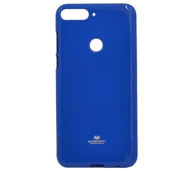 MERCURY Goospery szilikon telefonvédő KÉK [Huawei Y7 Prime 2018 (Y7 2018)]