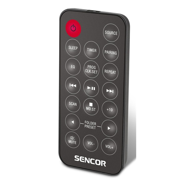 Sencor SPT 4700 FM rádió CD/BT/MP3/SD/USB/AUX fekete Sencor SPT 4700 FM rádió CD/BT/MP3/SD/USB/AUX fekete