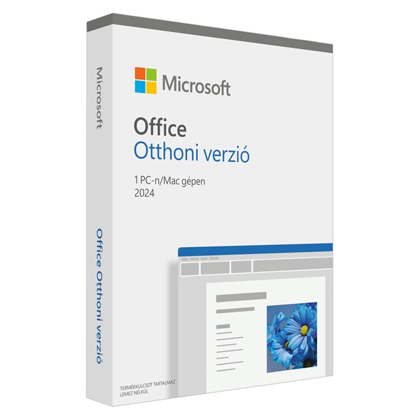 Microsoft Office 2024 Home Hungarian EuroZone Medialess