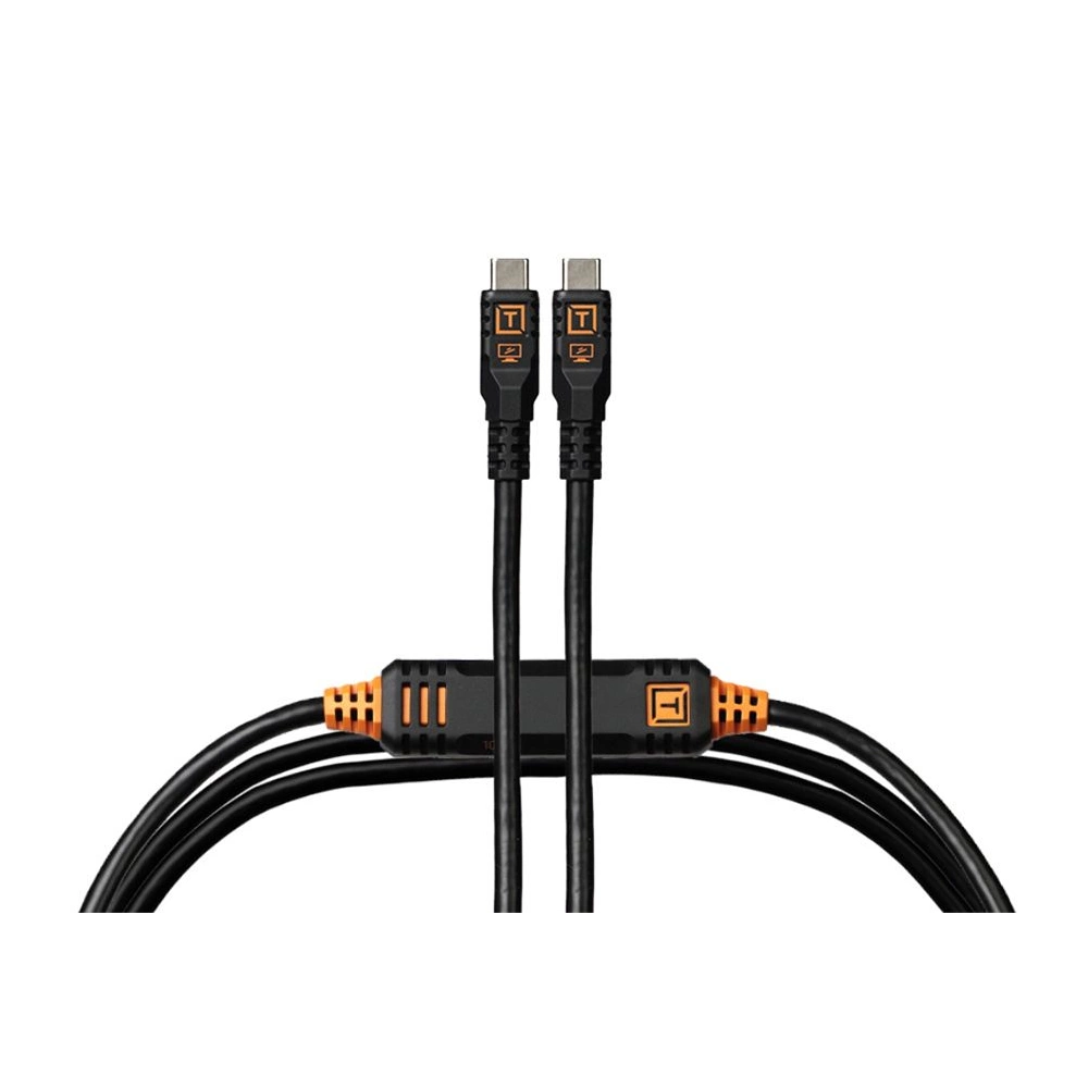 TetherPro Optima 10G USB-C 4.6m Straight to Straight Fekete TetherPro Optima 10G USB-C 4.6m Straight to Straight Fekete