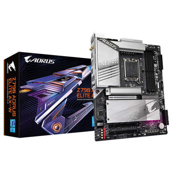 GIGABYTE S1700 Z790 AORUS ELITE AX-W INTEL Z790 ATX Alaplap