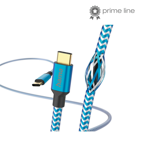 Hama 201557 ADATKÁBEL USB TYPE-C - TYPE-C "REFLECTIVE" 1,5M, KÉK Hama 201557 ADATKÁBEL USB TYPE-C - TYPE-C "REFLECTIVE" 1,5M, KÉK