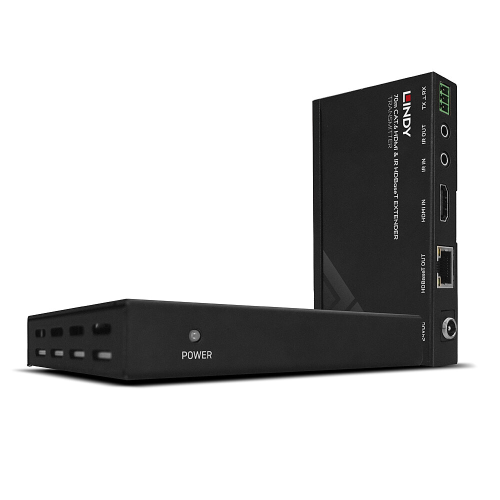 LINDY 70m C6 HDBaseT HDMI & IR Extender with PoC LINDY 70m C6 HDBaseT HDMI & IR Extender with PoC